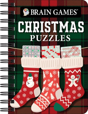 Brain Games - To Go - Christmas Puzzles (Stocking Cover): Volume 3 by Publications International Ltd