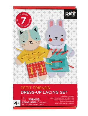 Petit Friends Dress-Up Lacing Set by Petit Collage