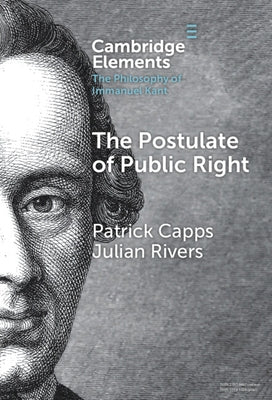 The Postulate of Public Right by Capps, Patrick