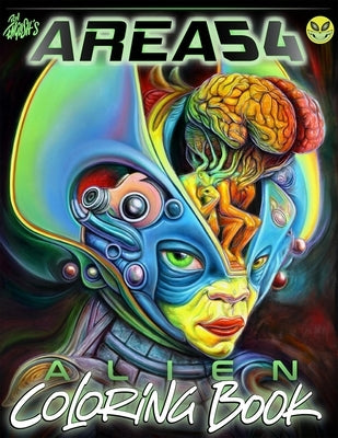 Ron English's Area 54 Alien Coloring Book: A Ron English Coloring Book by English, Ron