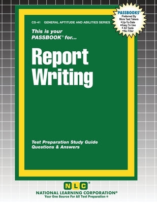 Report Writing by Passbooks