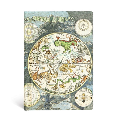 Paperblanks Celestial Planisphere Early Cartography Softcover Flexi Mini Lined 176 Pg 100 GSM by Paperblanks