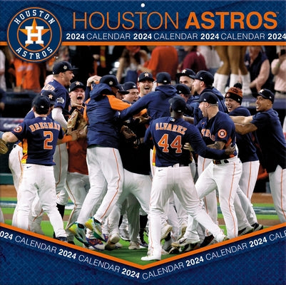 Houston Astros 2024 12x12 Team Wall Calendar by Turner Sports