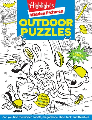 Outdoor Puzzles: Outdoor Activity Book Featuring Forests, Parks and More, Camping Game and Puzzle Book for Kids Ages 6-12 by Highlights