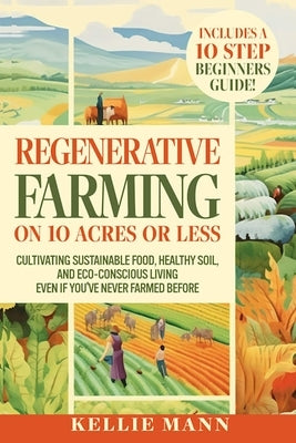 Regenerative Farming On 10 Acres Or Less: Cultivate Sustainable Food, Healthy Soil and Eco-Conscious Living, Even if You've Never Farmed Before by Mann, Kellie