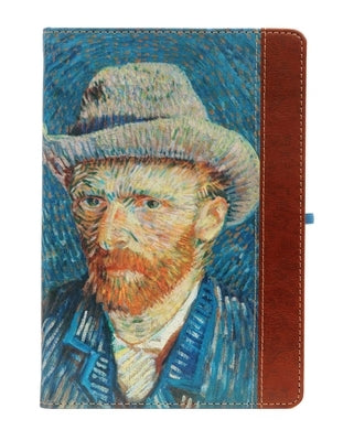 Van Gogh Self-Portrait with Grey Felt Hat Journal by Insights