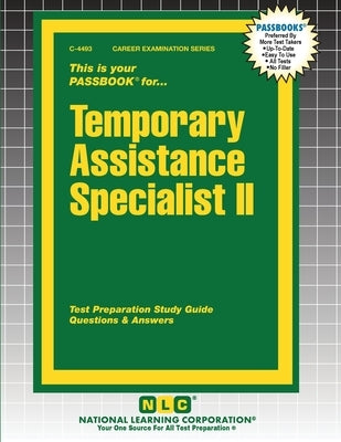 Temporary Assistance Specialist II by Passbooks