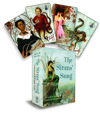 The Sirens' Song: Divining the Depths with Lenormand & Kipper Cards (Includes 40 Lenormand Cards, 38 Kipper Cards & 144-Page Full Color by Paris, Carrie