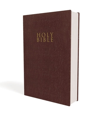 Niv, Gift and Award Bible, Leather-Look, Burgundy, Red Letter Edition, Comfort Print by Zondervan