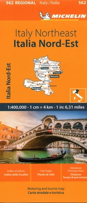 Italy: Northeast Map 562 by Michelin