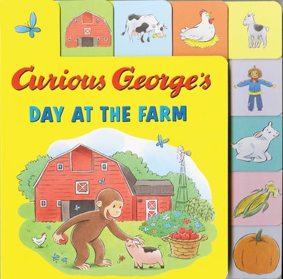 Curious George's Day at the Farm Tabbed Lift-The-Flaps by Rey, H. A.