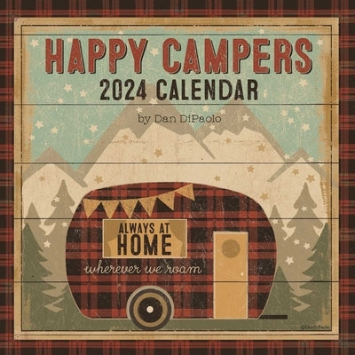 Happy Campers 2024 Wall Calendar by DiPaolo, Dan