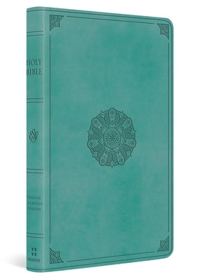ESV Large Print Value Thinline Bible (Trutone, Turquoise, Emblem Design) by Esv Bibles