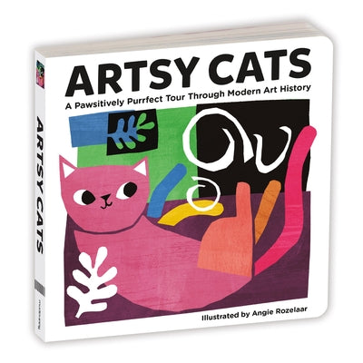Artsy Cats Board Book by Rozelaar, Angie