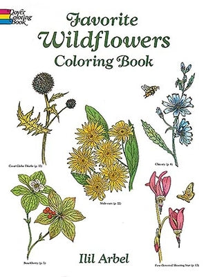 Favorite Wildflowers Coloring Book by Arbel, Ilil