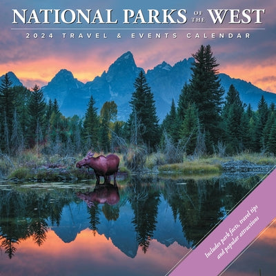 National Parks of the West 2024 12 X 12 Wall Calendar by Willow Creek Press