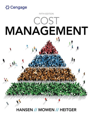 Cost Management by Hansen, Don