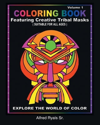African Masked Theme Coloring Book by Ryals, Alfred, Sr.