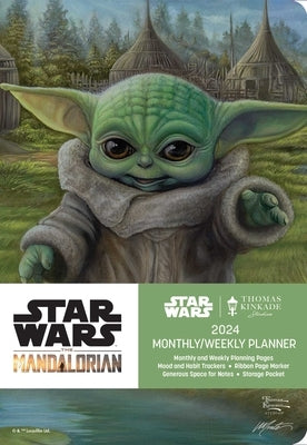 The Mandalorian by Thomas Kinkade Studios 12-Month 2024 Monthly/Weekly Planner Calen: Child's Play by Thomas Kinkade Studios