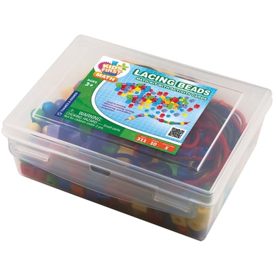 Lacing Beads Math Kit with Activity Cards by Thames & Kosmos