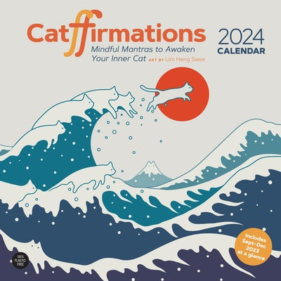 Catffirmations 2024 Wall Calendar by Swee, Lim Heng