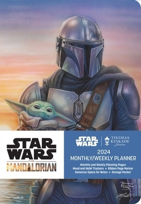 The Mandalorian by Thomas Kinkade Studios 12-Month 2024 Monthly/Weekly Planner Calen: A New Direction by Thomas Kinkade Studios