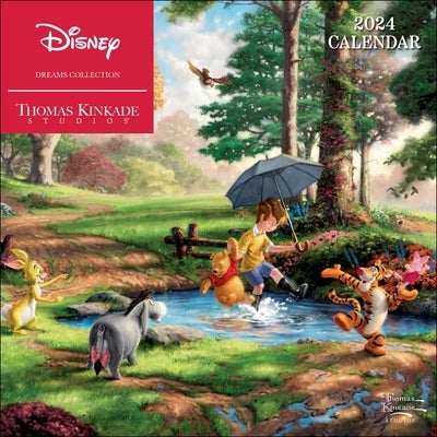Disney Dreams Collection by Thomas Kinkade Studios: 2024 Mini Wall Calendar by Kinkade, Thomas
