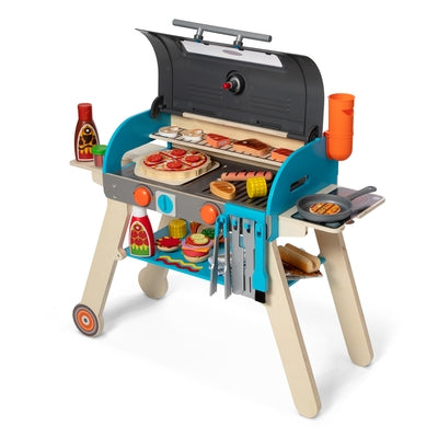 Deluxe Grill & Pizza Oven Playset by 