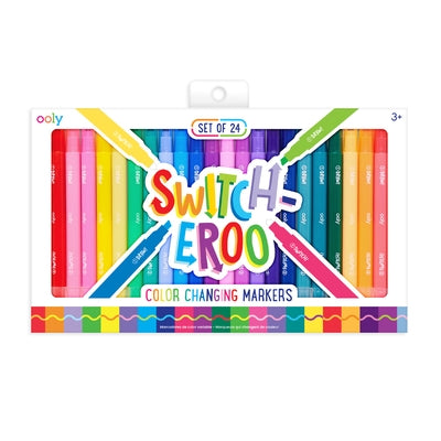 Switch-Eroo! Color-Changing Markers - Set of 24 by Ooly