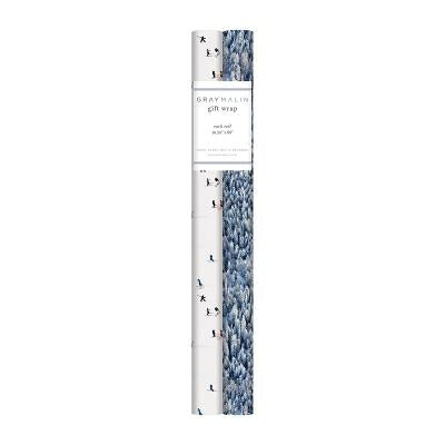 Gray Malin the Snow Holiday Gift Wrap Set by Galison