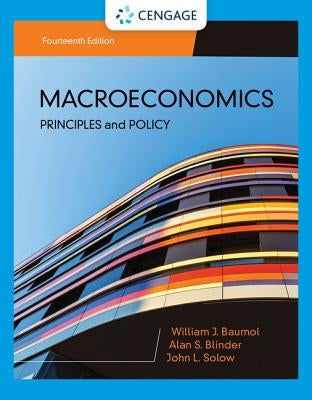 Macroeconomics: Principles & Policy by Baumol, William J.