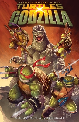 Teenage Mutant Ninja Turtles X Godzilla by Seeley, Tim