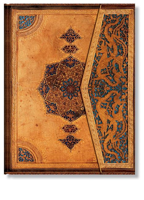 Paperblanks Safavid Safavid Binding Art Ultra Address Book Wrap Closure 144 Pg 120 GSM by Paperblanks