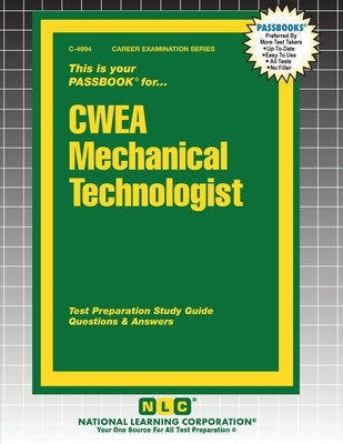 CWEA Mechanical Technologist by Passbooks