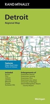 Rand McNally Folded Map: Detroit and Southeastern Michigan Regional Map by Rand McNally