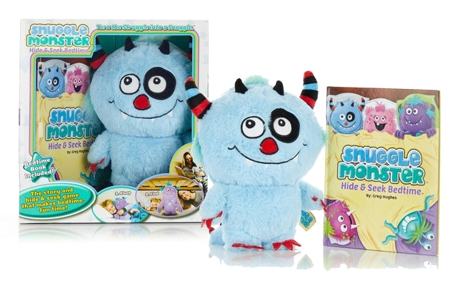 Snuggle Monster Hide & Seek Bedtime Blue Monster by Continuum Games