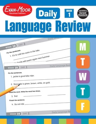 Daily Language Review, Grade 1 Teacher Edition by Evan-Moor Educational Publishers