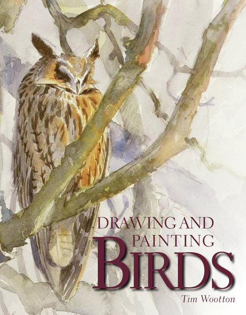 Drawing and Painting Birds by Wootton, Tim