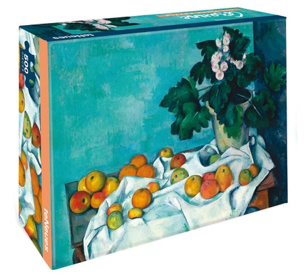Still Life with Apple - Cezanne: 500-Piece Puzzle by Cezanne, Paul