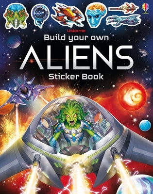 Build Your Own Aliens Sticker Book by Tudhope, Simon