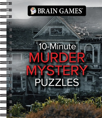Brain Games - 10-Minute Murder Mystery Puzzles by Publications International Ltd