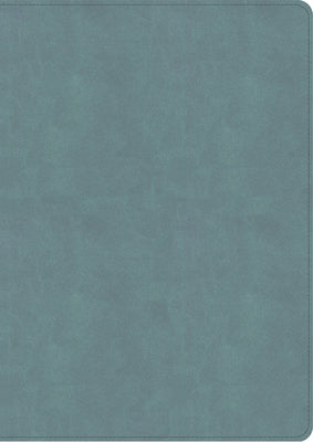 NASB Notetaking Bible, Large Print Edition, Earthen Teal Suedesoft Leathertouch by Holman Bible Publishers