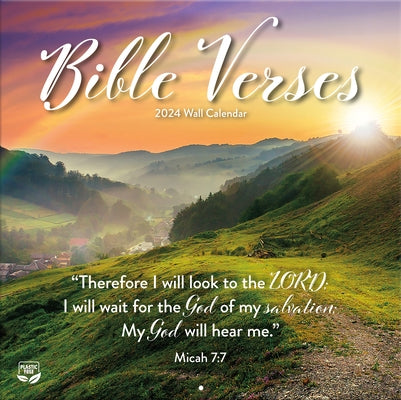 Bible Verses 2024 12x12 Photo Wall Calendar by Turner Licensing