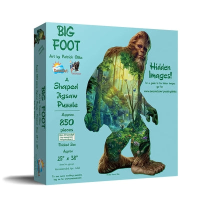 Big Foot 850 PC Shaped Puzzle by Ollila, Patrcik