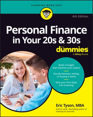 Personal Finance in Your 20s & 30s for Dummies by Tyson, Eric
