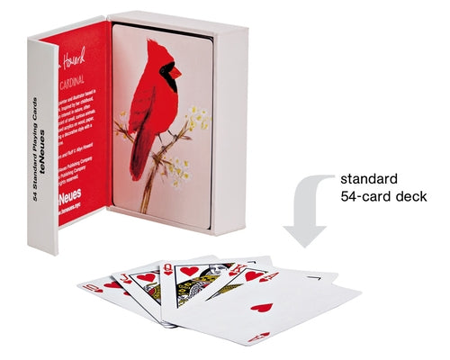Red Cardinal Playing Cards by Howard, Allyn