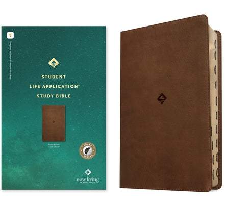 NLT Student Life Application Study Bible, Filament Enabled (Leatherlike, Rustic Brown, Indexed, Red Letter) by New Living Translation