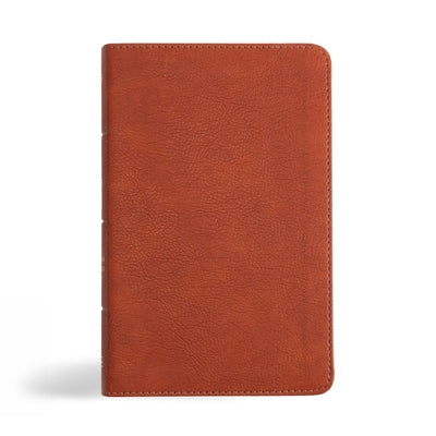 NASB Personal Size Bible, Burnt Sienna Leathertouch by Holman Bible Publishers