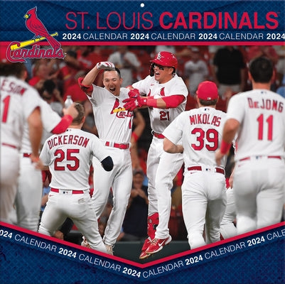 St Louis Cardinals 2024 12x12 Team Wall Calendar by Turner Sports