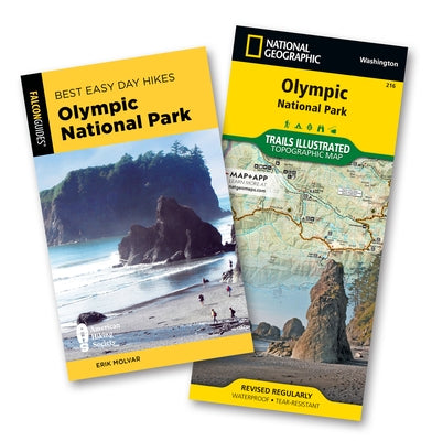 Best Easy Day Hiking Guide and Trail Map Bundle: Olympic National Park by Molvar, Erik